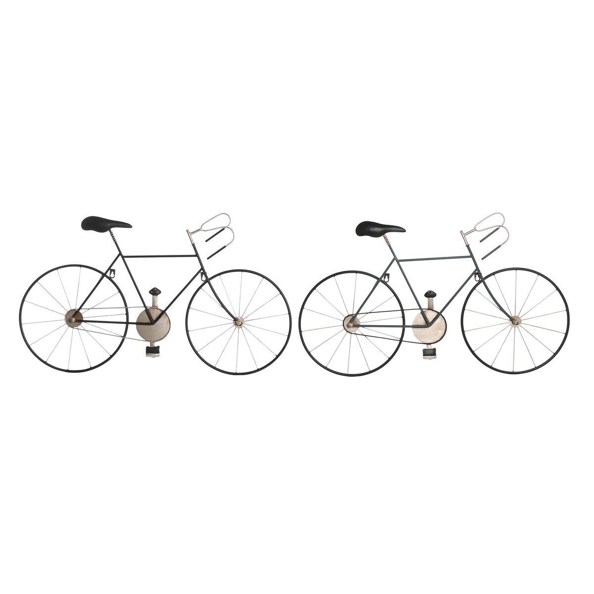 smøre Senatet Recite UllaKulla.dk: Dekorativ figur DKD Home Decor Cykel Metal (78 x 2,5 x 45 cm)  (2 enheder) | Forsendelse inkluderet på alle varer.