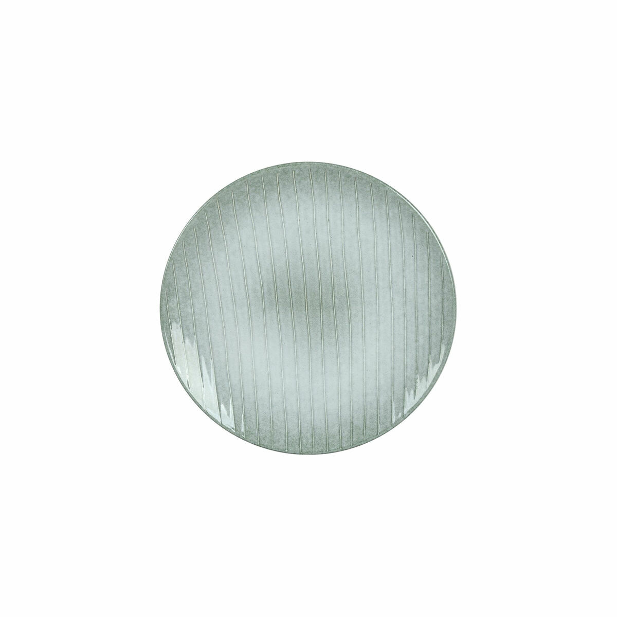 Assiette plate DKD Home Decor Vert Grès (20 x 20 x 2,5 cm)