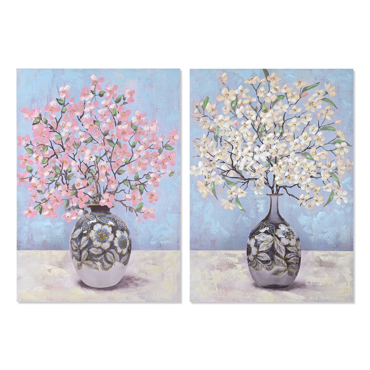 Καμβάς DKD Home Decor Καμβάς Ξύλο MDF 70 x 3 x 100 cm