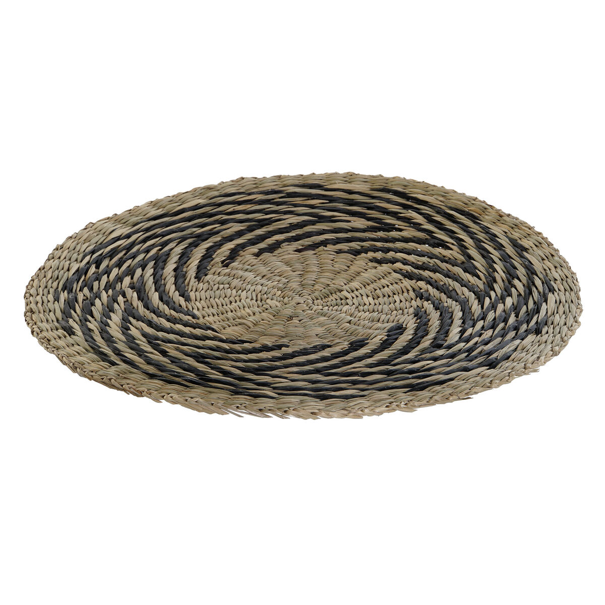 Image secondaire de Dessous de plat DKD Home Decor Noir Naturel 38 x 38 x 1 cm
