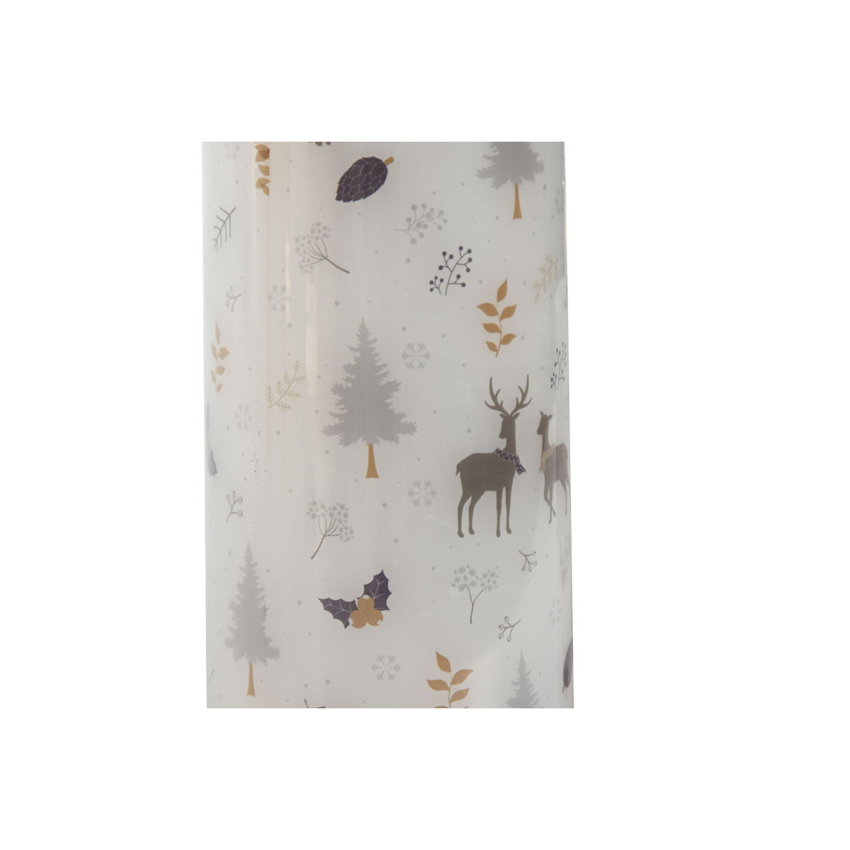 Image secondaire de Bougie LED DKD Home Decor Blanc Multicouleur 7.5 x 7.5 x 15 cm 7,5 x 7,5 x 15 cm (AA)
