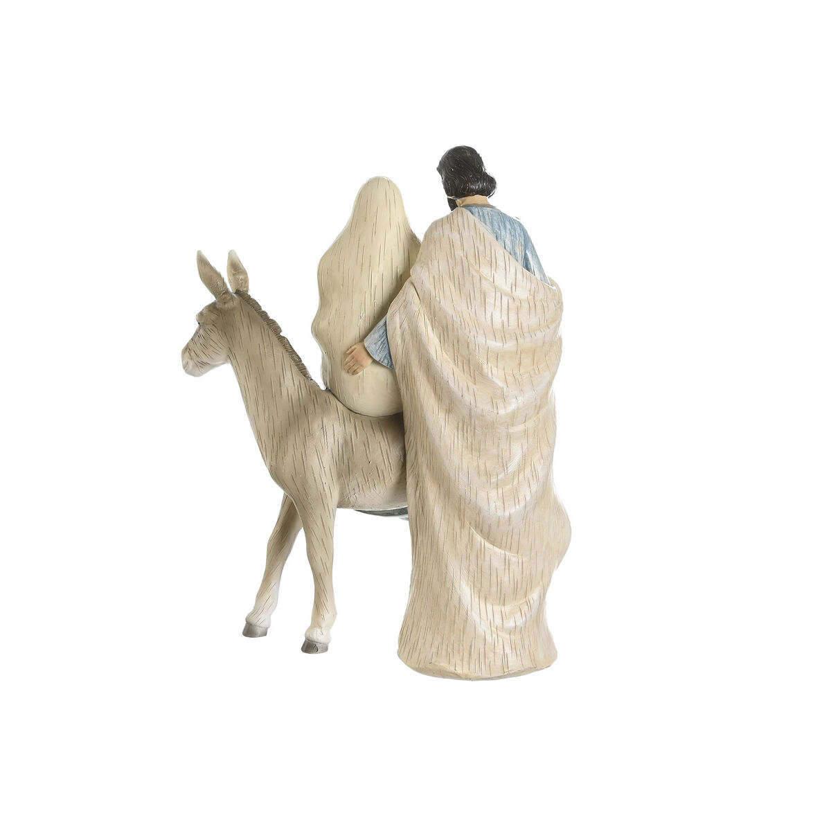 Image secondaire de Crèche de Noël DKD Home Decor Bleu Blanc Marron Argenté Résine 23,5 x 16 x 32 cm (2 Unités)