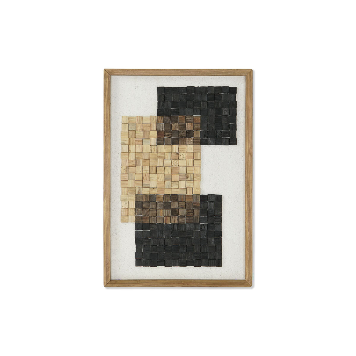 Schilderij DKD Home Decor Kristal Gerecycleerd Hout 42 x 4 x 62 cm