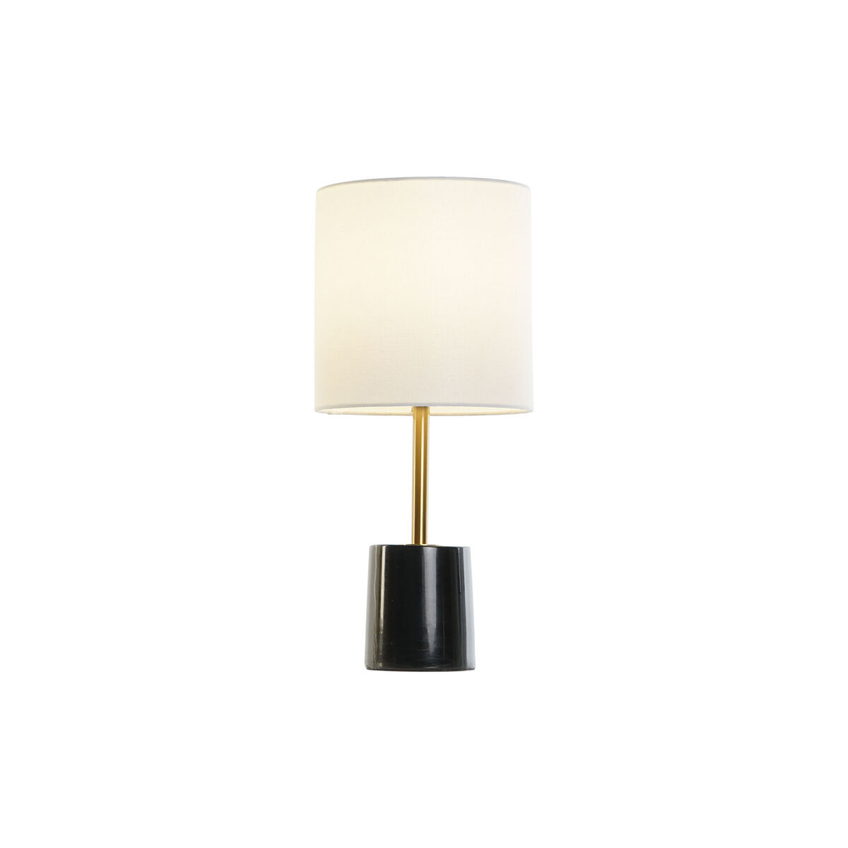 Desk lamp DKD Home Decor White Black Metal Marble 50 W 220 V 20 x 20 x 42 cm