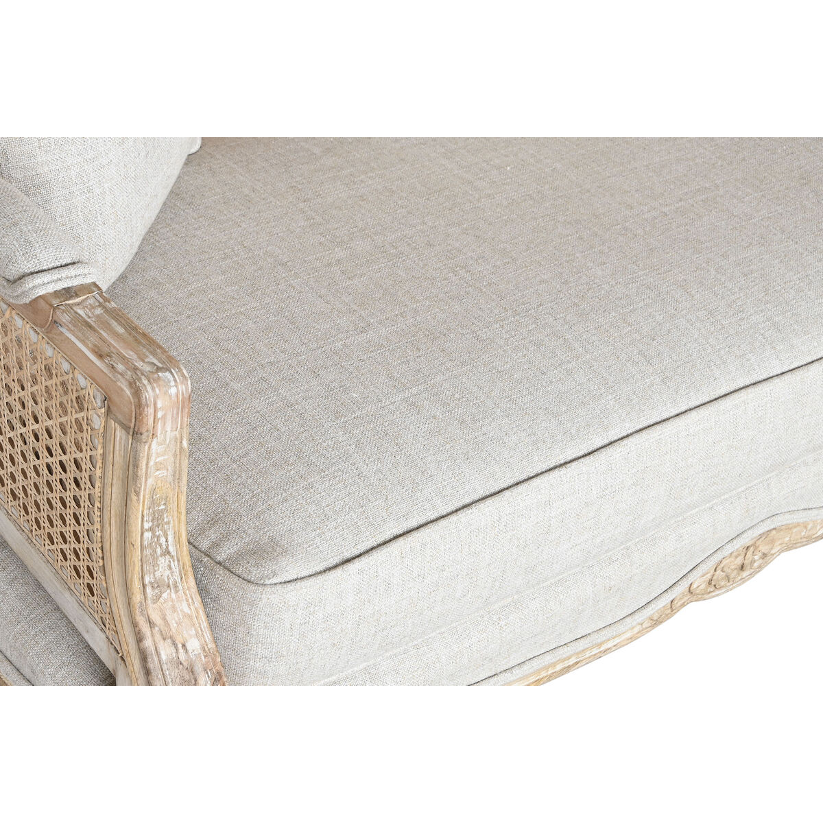 Sofa Home ESPRIT Natuurlijk 125 X 58 X 155 CM
