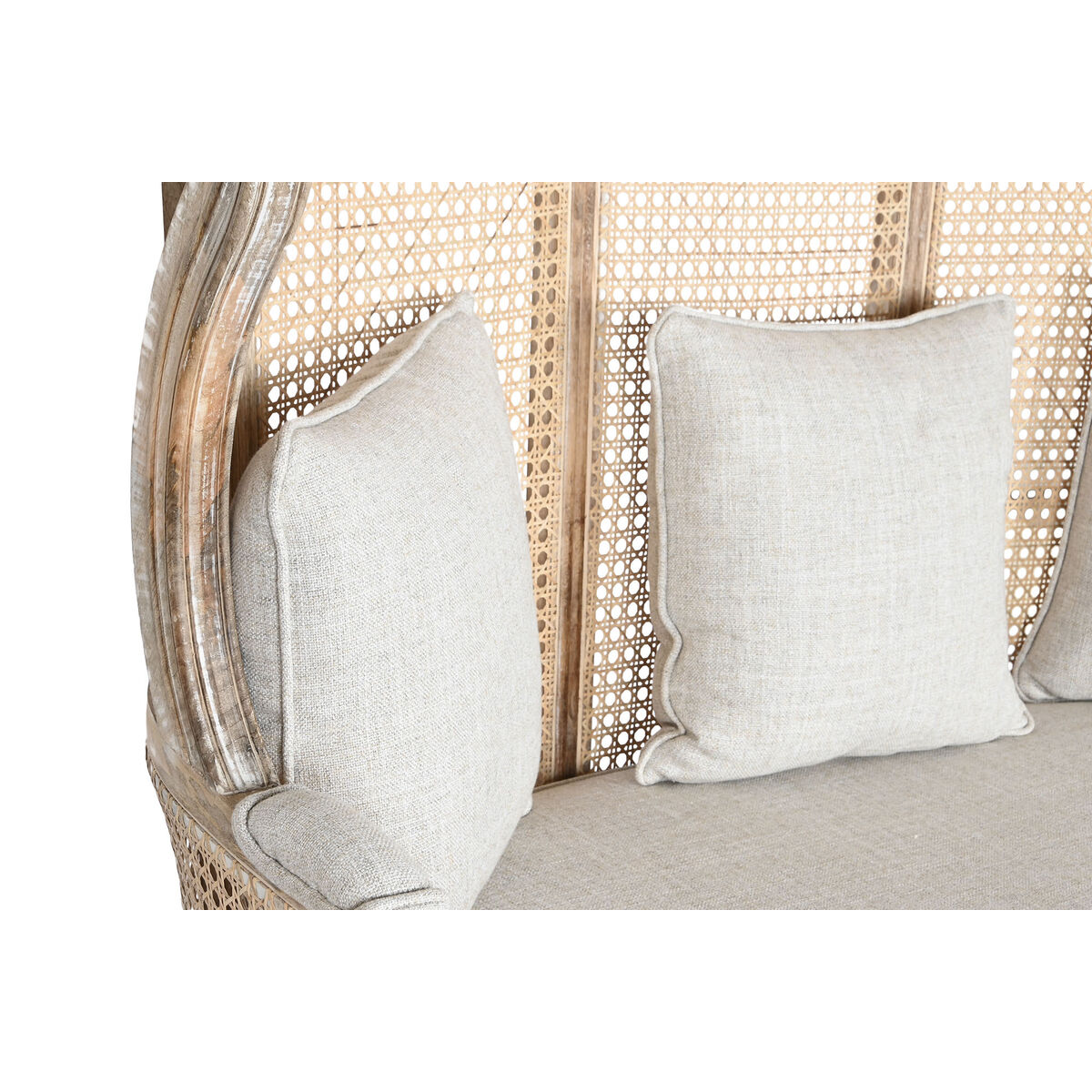 Sofa Home ESPRIT Natuurlijk 125 X 58 X 155 CM