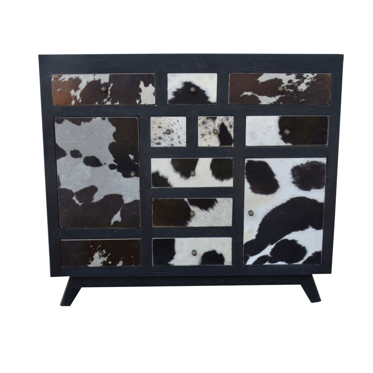Ladenkast Home ESPRIT Mangohout Koe 115 x 36 x 102 cm
