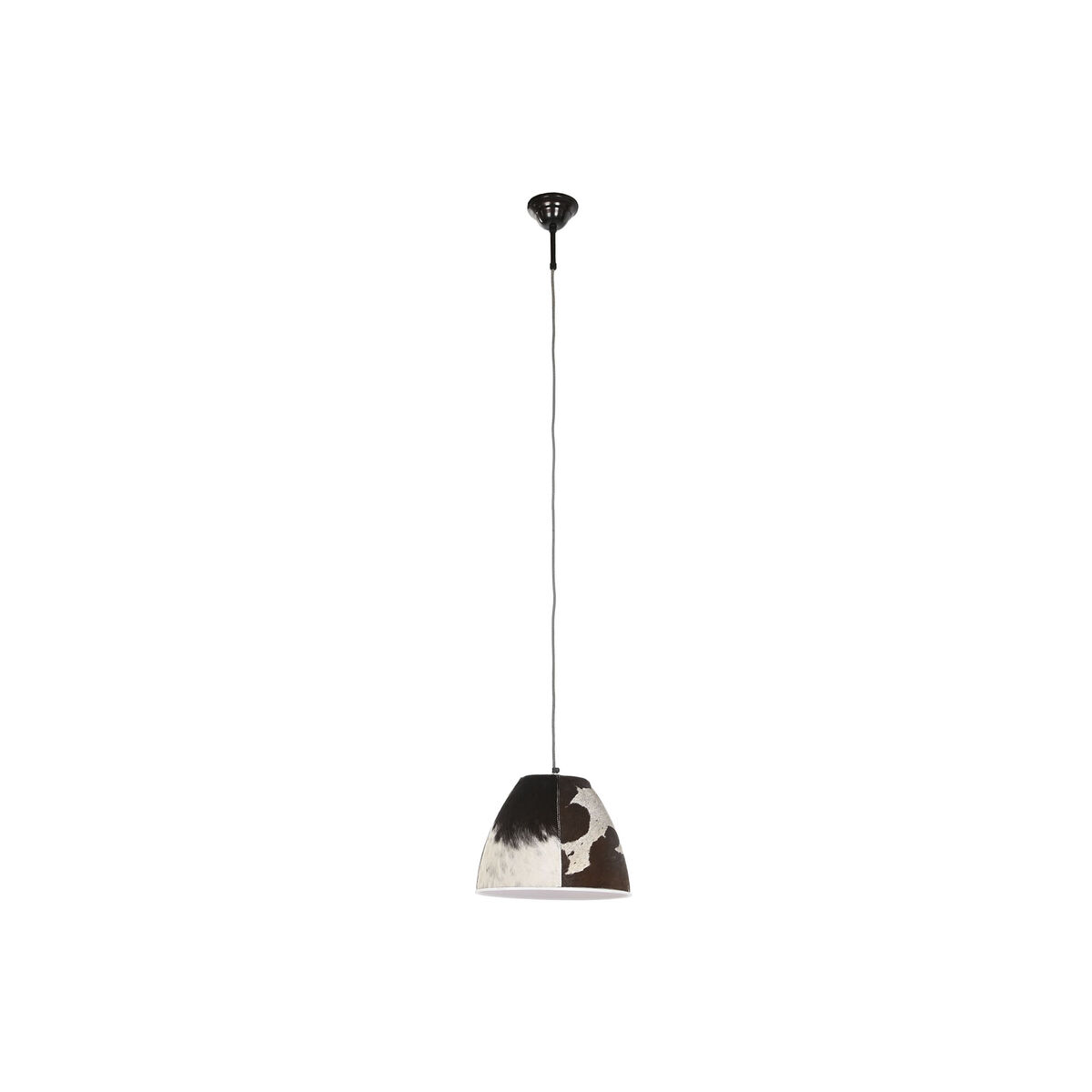 Plafondlamp Home ESPRIT Leer Metaal 34 x 34 x 28 cm