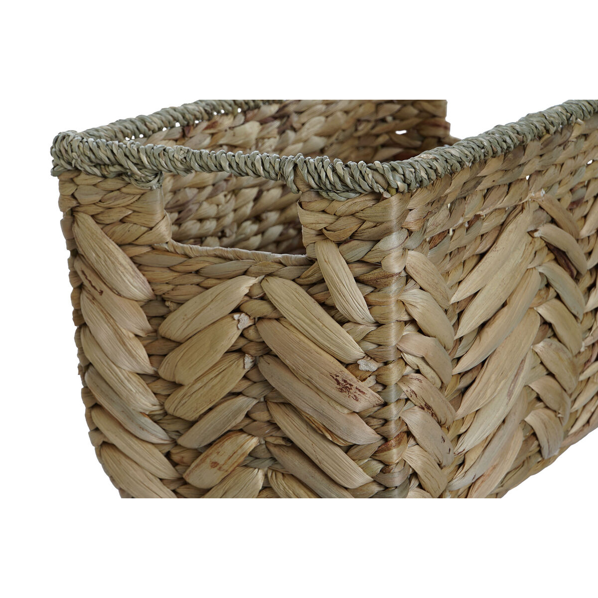 Image secondaire de Set de basket Home ESPRIT Naturel Herbier marin Fibre naturelle Boho (3 Pièces)