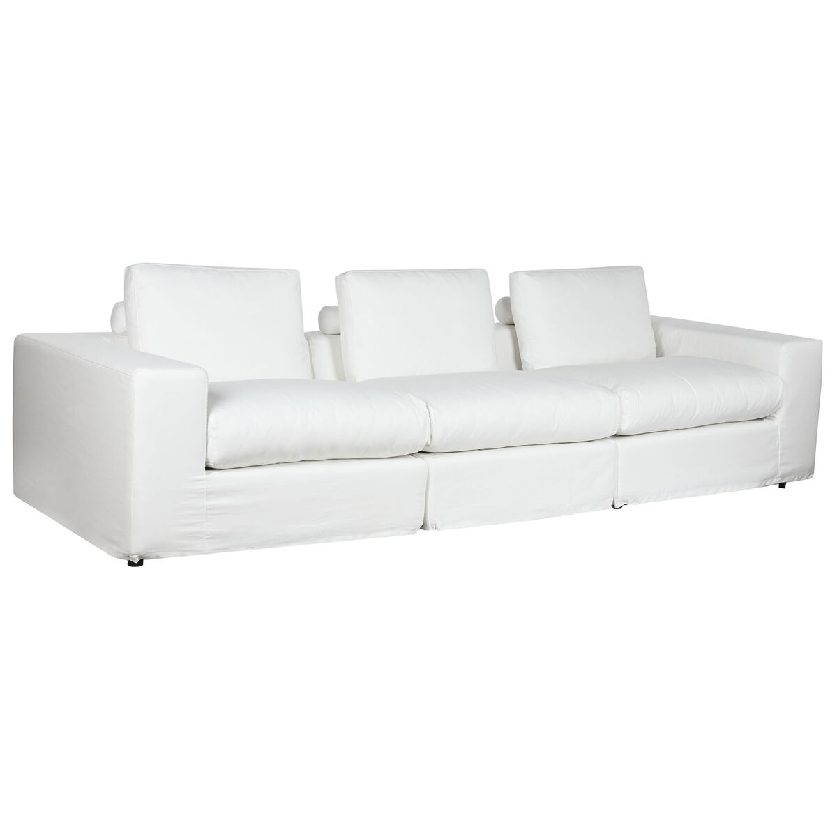 Sofa Home ESPRIT Hvid Moderne 286 x 95,5 x 57 cm