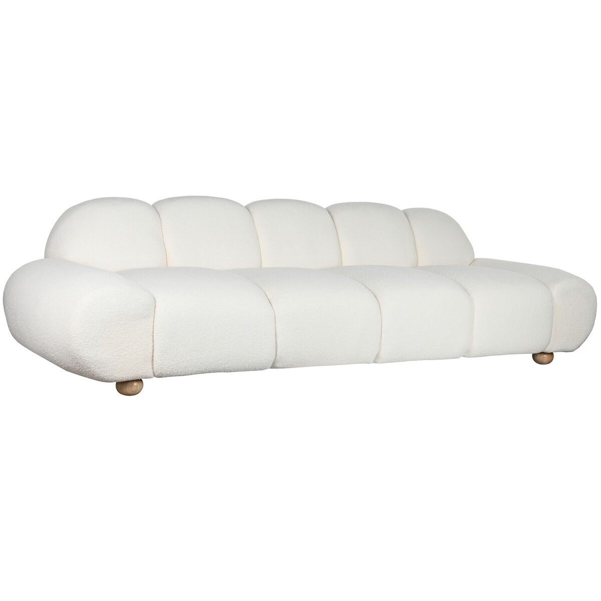 Sofa Home ESPRIT Hvid Moderne 284 x 103 x 83 cm