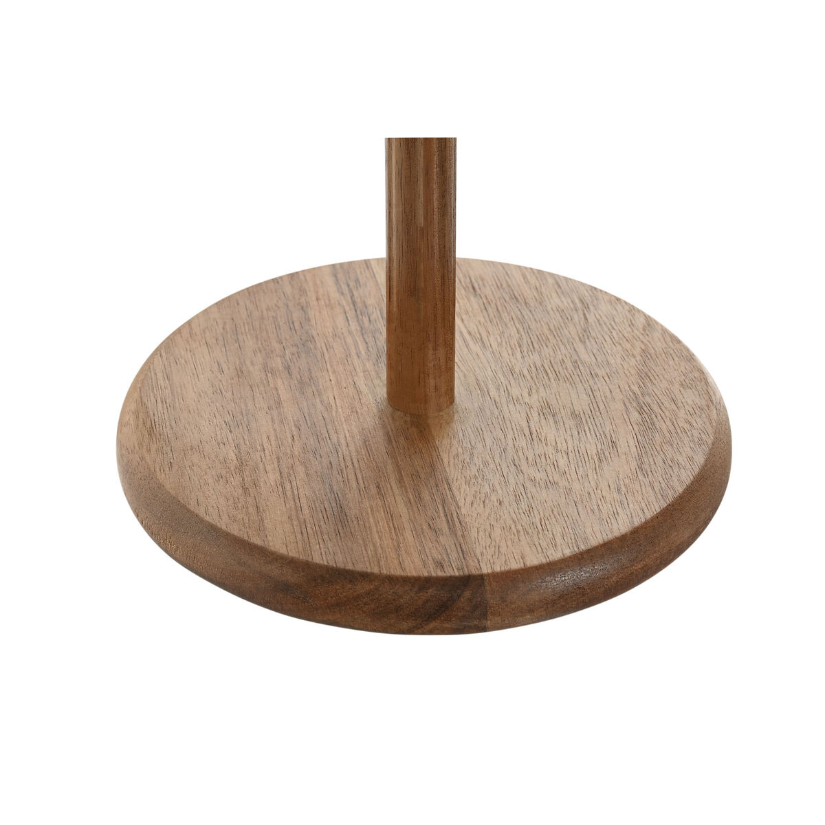 Kitchen Paper holder Home ESPRIT Natural Acacia 16,8 x 16,8 x 35,6 cm, view 2