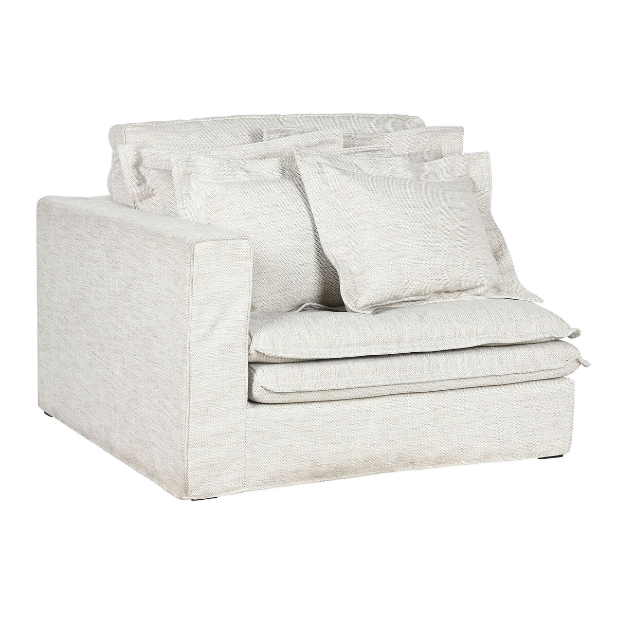 Bankmodule Home ESPRIT Beige 120 X 120 X 95 CM