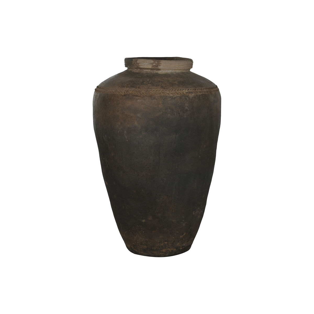 Vaas Home ESPRIT Bruin Keramisch Terra cotta Uniek stuk 80 X 80 X 130 CM