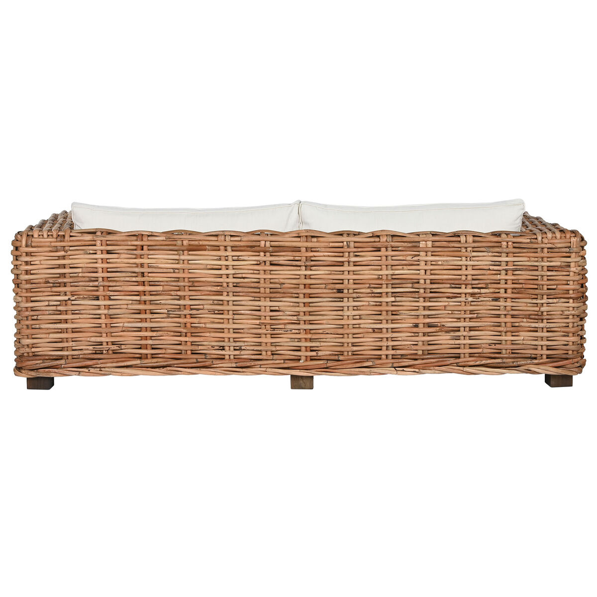 Sofa Home ESPRIT Beige Natuurlijk 220 X 98 X 64 CM (4 Onderdelen)
