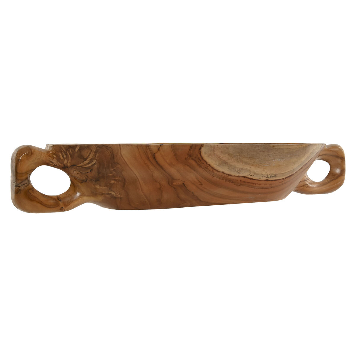 Middenstuk Home ESPRIT Bruin Teakhout 65 x 22 x 10 cm