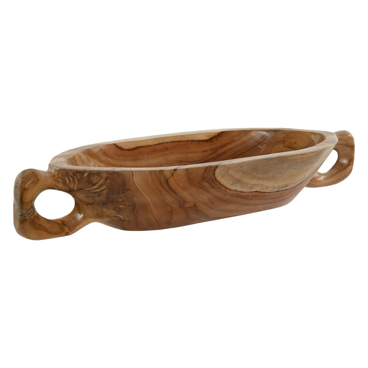 Middenstuk Home ESPRIT Bruin Teakhout 65 x 22 x 10 cm