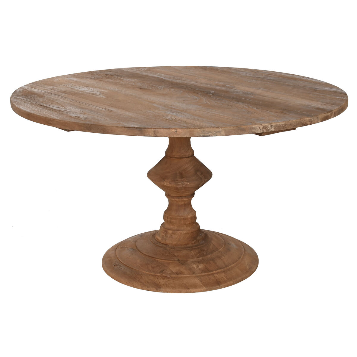 Eettafel Home ESPRIT Natuurlijk Teakhout 140 x 140 x 75 cm