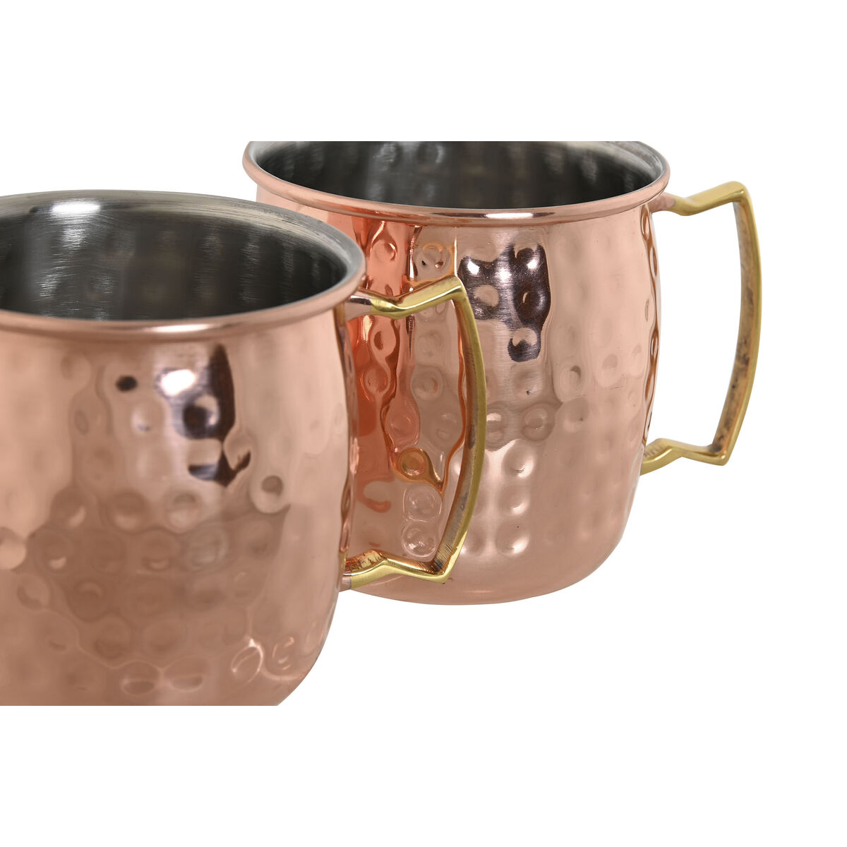 2 Piece Mug Set Home ESPRIT Golden 480 ml, view 2