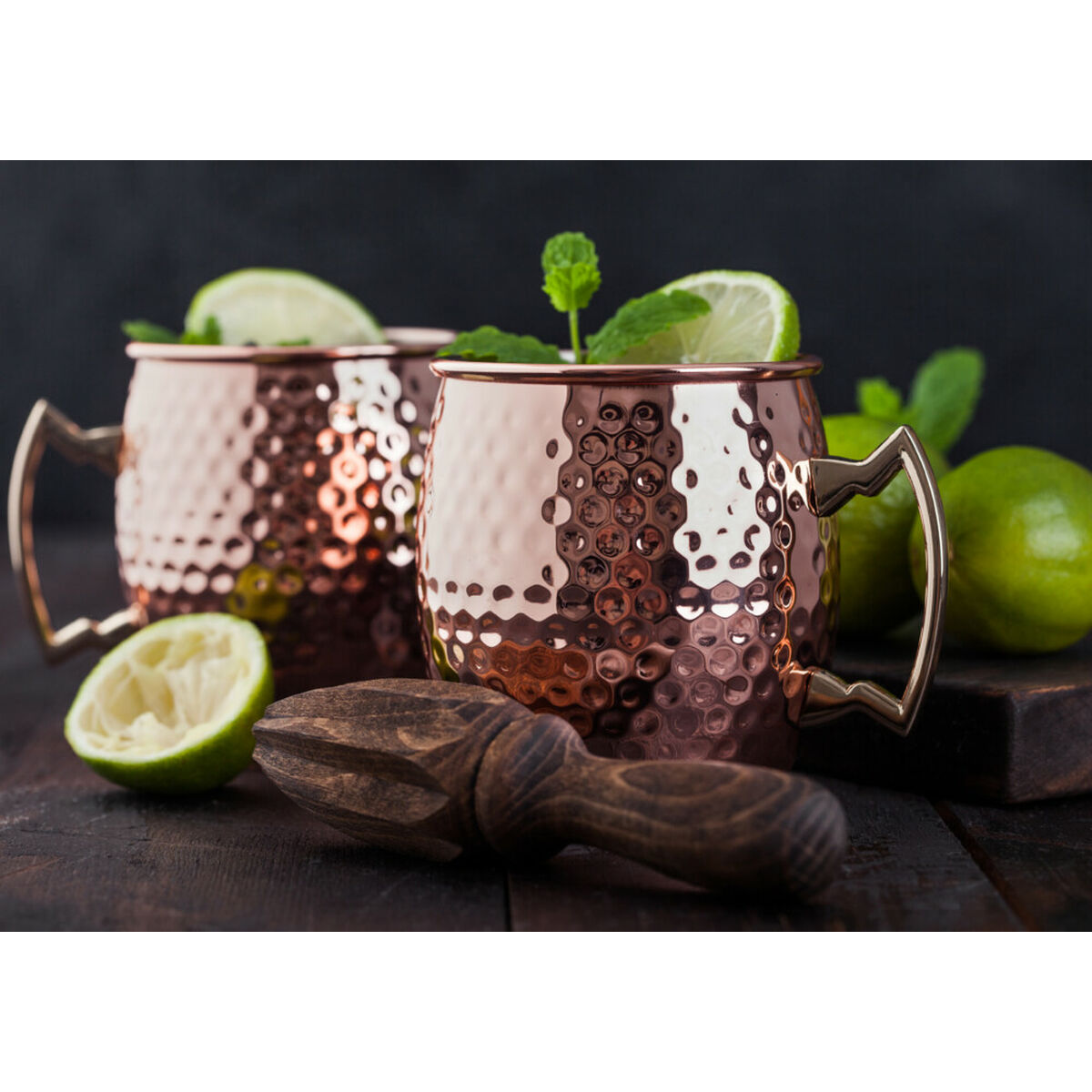 2 Piece Mug Set Home ESPRIT Golden 480 ml, view 3
