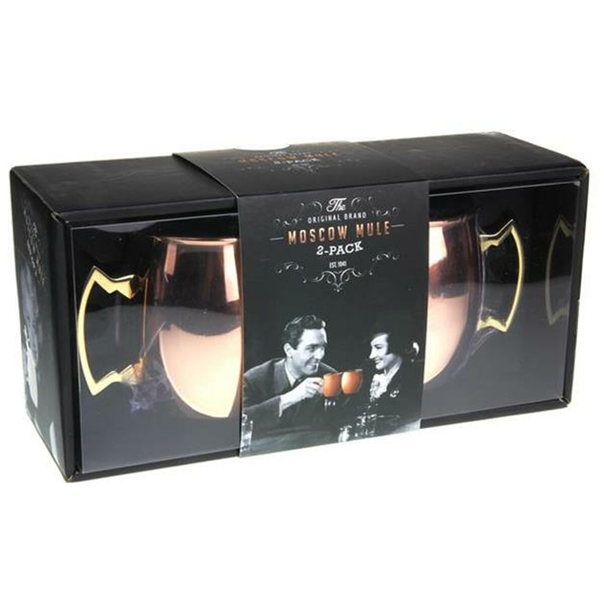 2 Piece Mug Set Home ESPRIT Golden 480 ml, view 4