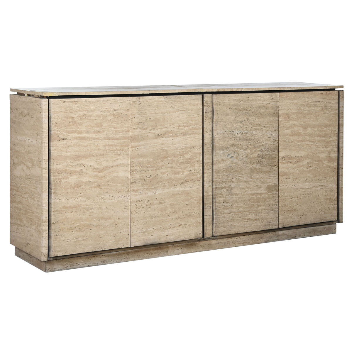 Dressoir Home ESPRIT Natuurlijk Hout Marmer 180 x 40 x 85 cm