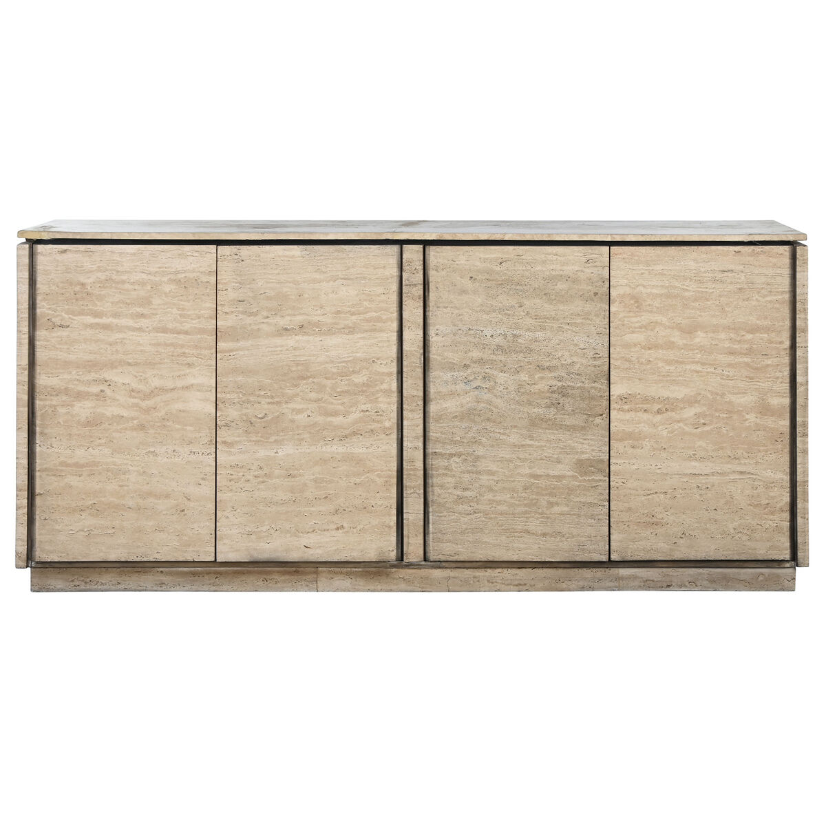 Dressoir Home ESPRIT Natuurlijk Hout Marmer 180 x 40 x 85 cm