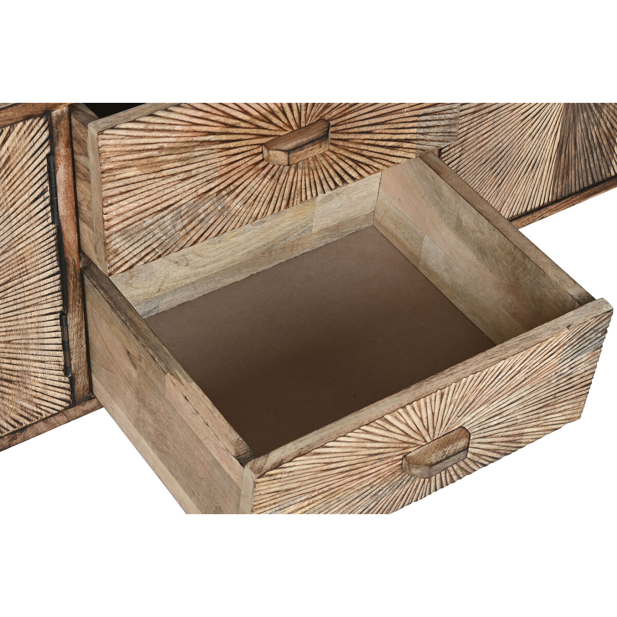 TV furniture Home ESPRIT Natural 180 x 34,5 x 54 cm