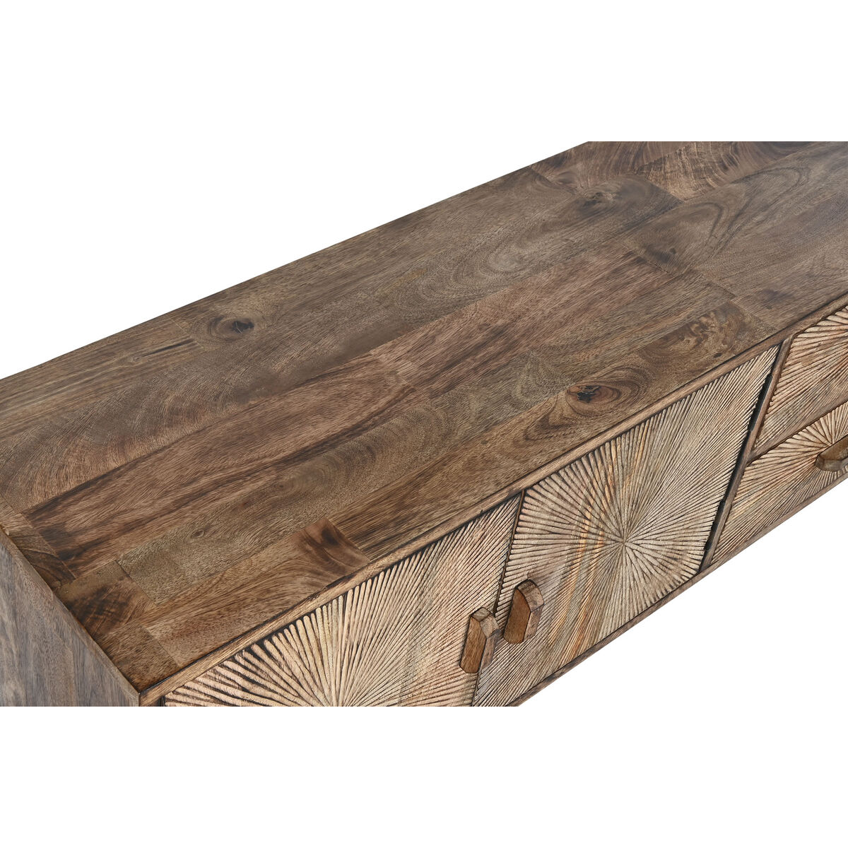TV furniture Home ESPRIT Natural 180 x 34,5 x 54 cm