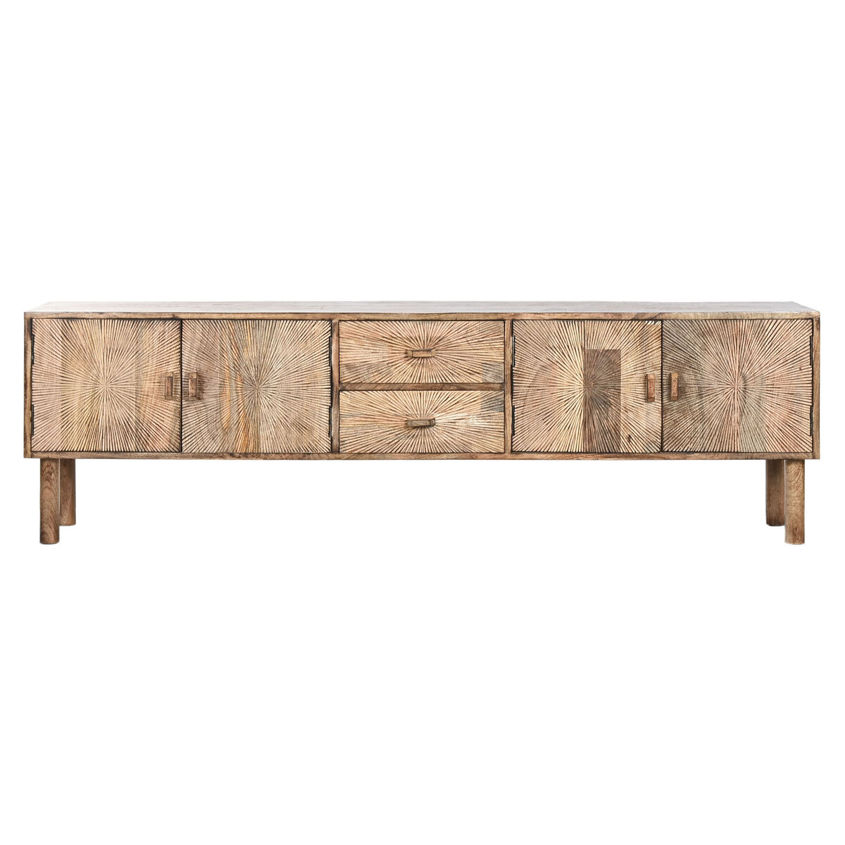 TV furniture Home ESPRIT Natural 180 x 34,5 x 54 cm