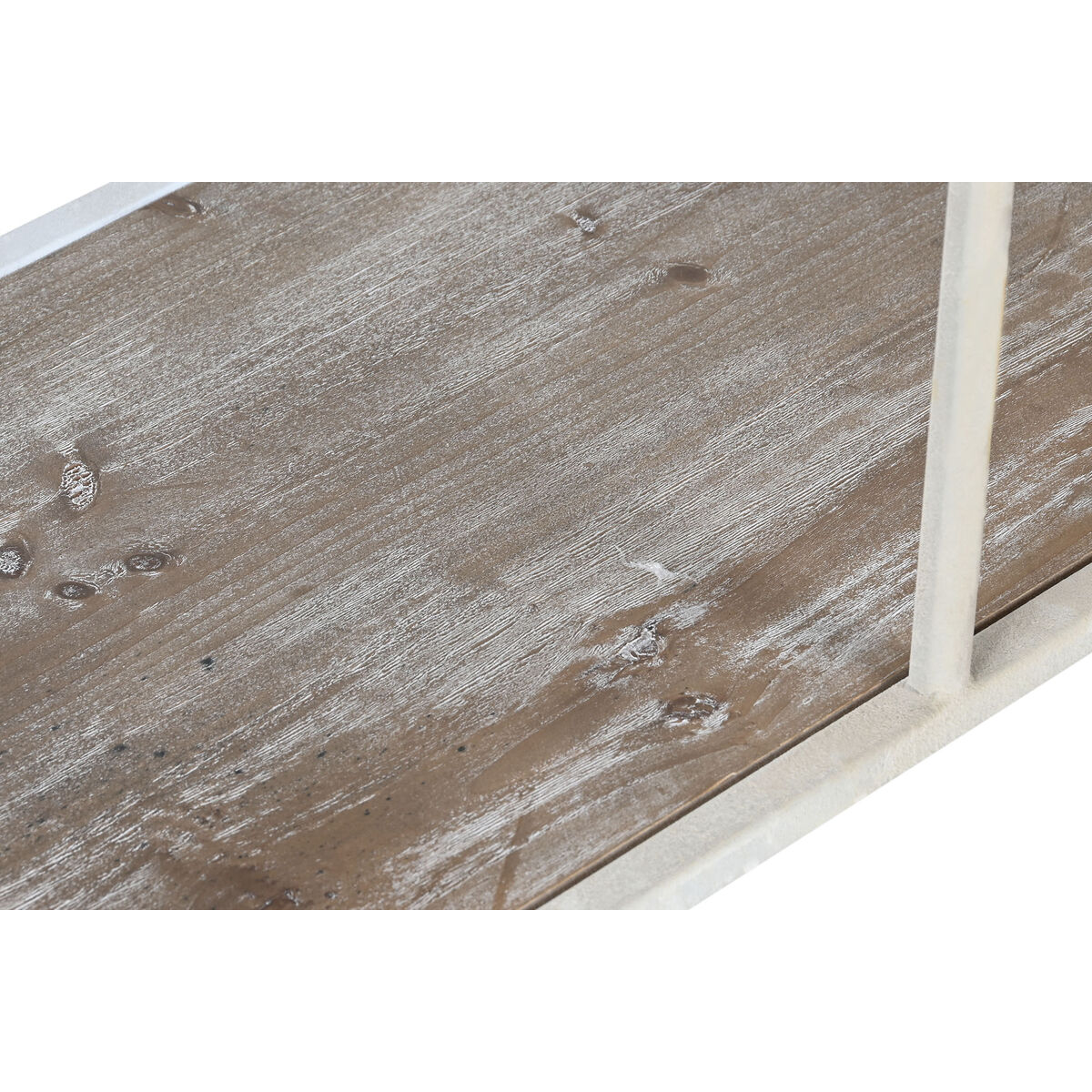 Planken Home ESPRIT Wit Natuurlijk Metaal 159 X 36,5 X 91 cm