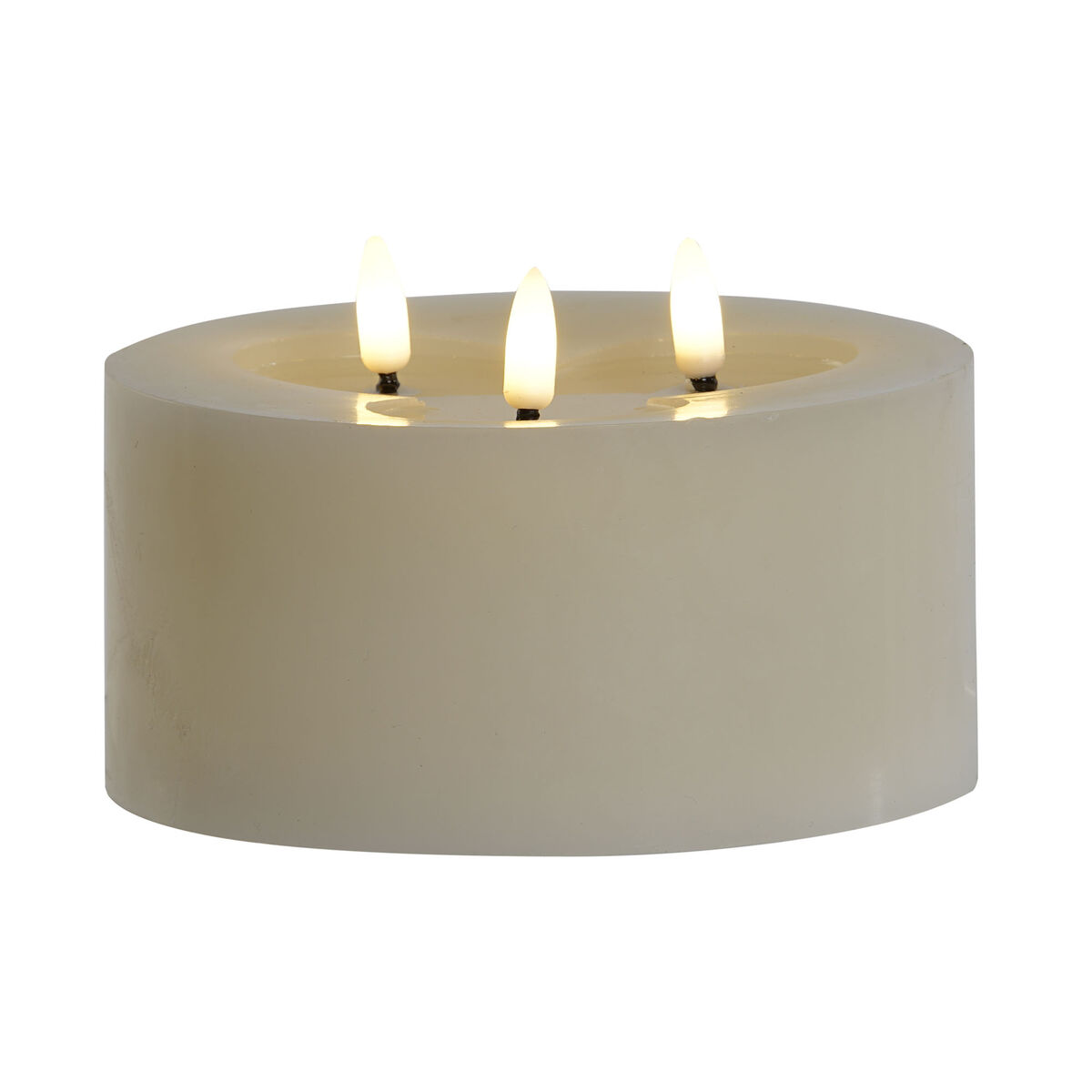 Image secondaire de Bougie LED Home ESPRIT Beige 15 x 15 x 7 cm (AA)