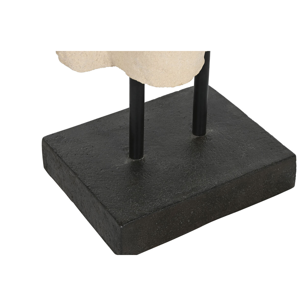 Figurka Dekoracyjna Home ESPRIT Biały Czarny Budda 40 x 27 x 148 cm