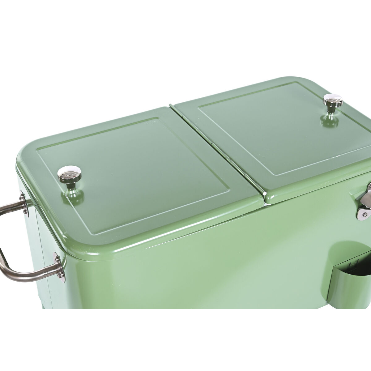 Koelbox Home ESPRIT Groen Staal Polypropyleen 56 L 74 x 43 x 80 cm