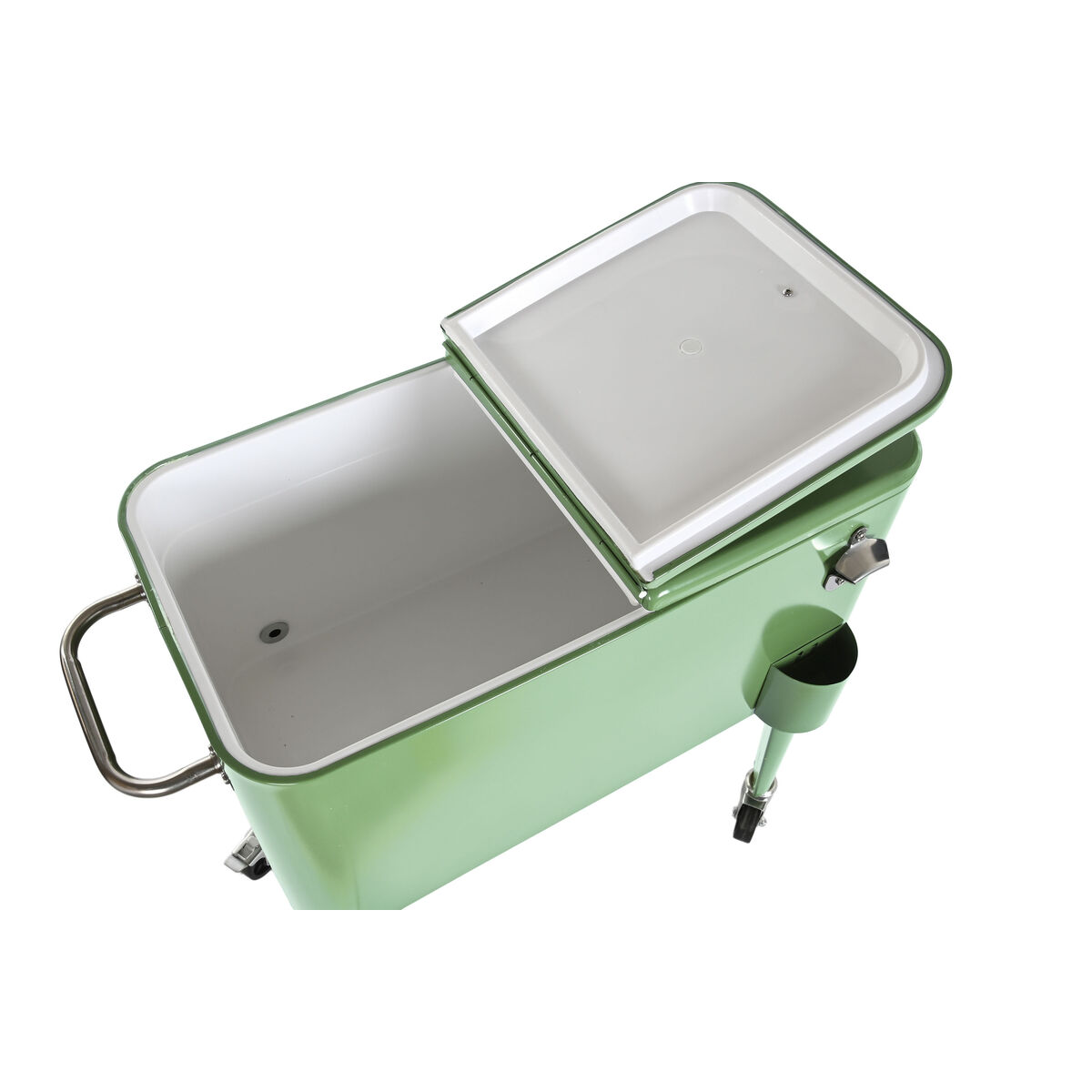 Koelbox Home ESPRIT Groen Staal Polypropyleen 56 L 74 x 43 x 80 cm