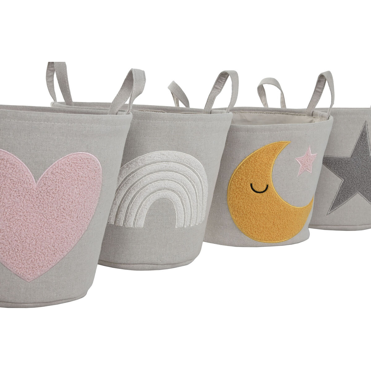 Image secondaire de Panier Home ESPRIT Multicouleur (4 Unités)