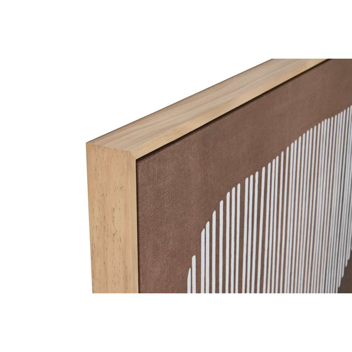 Image secondaire de Cadre Home ESPRIT Blanc Beige Terre cuite Abstrait 82,6 x 4,3 x 122,6 cm (2 Unités)