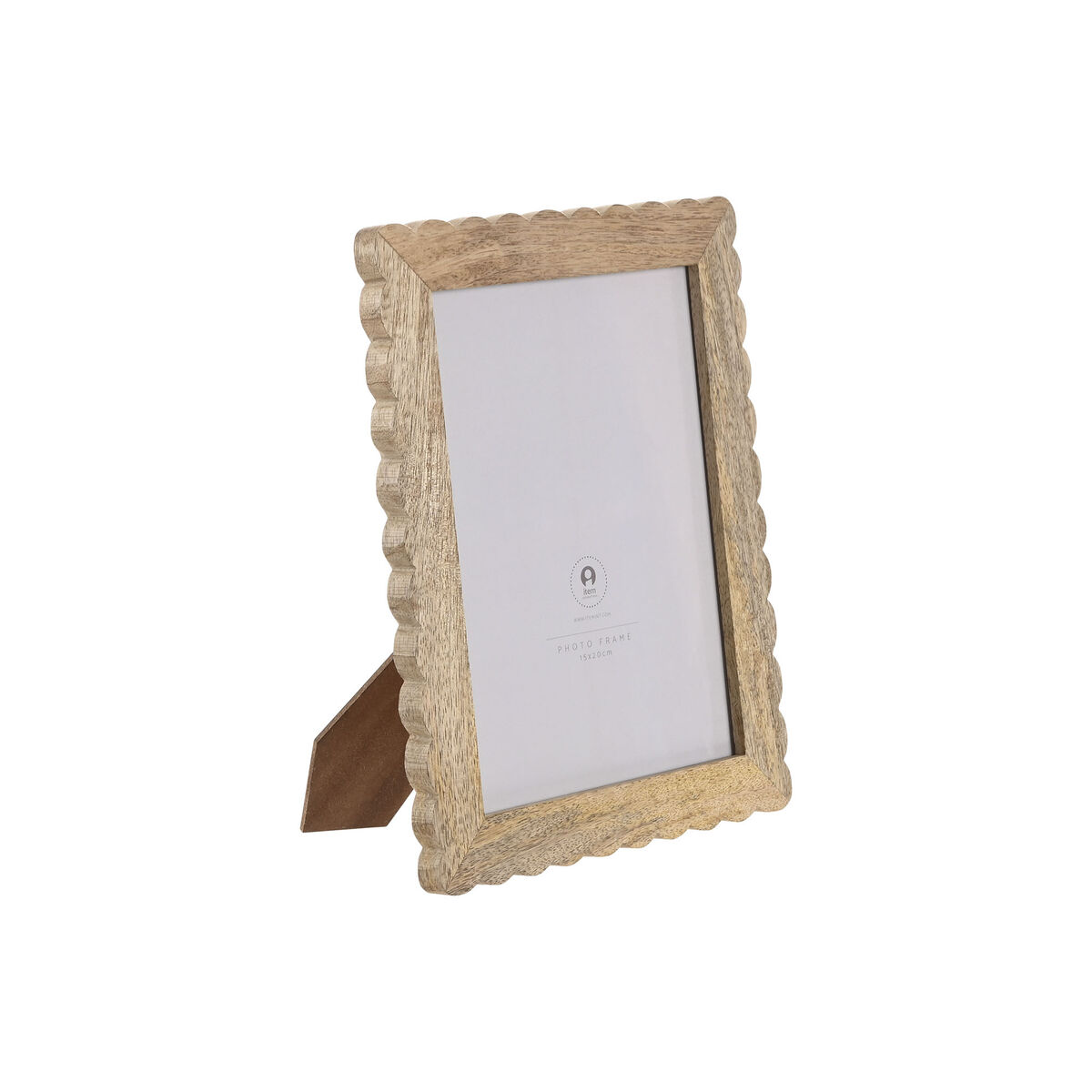 Fotolijsten Home ESPRIT Natuurlijk Kristal Mangohout