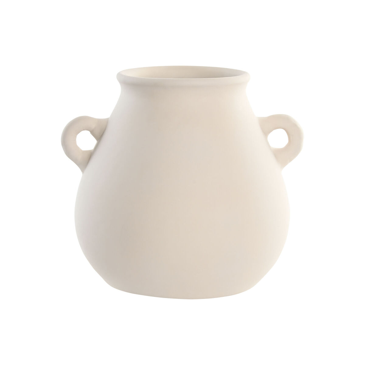 Vase Home ESPRIT Beige Terre cuite Style artisanal 29 x 25 x 25 cm