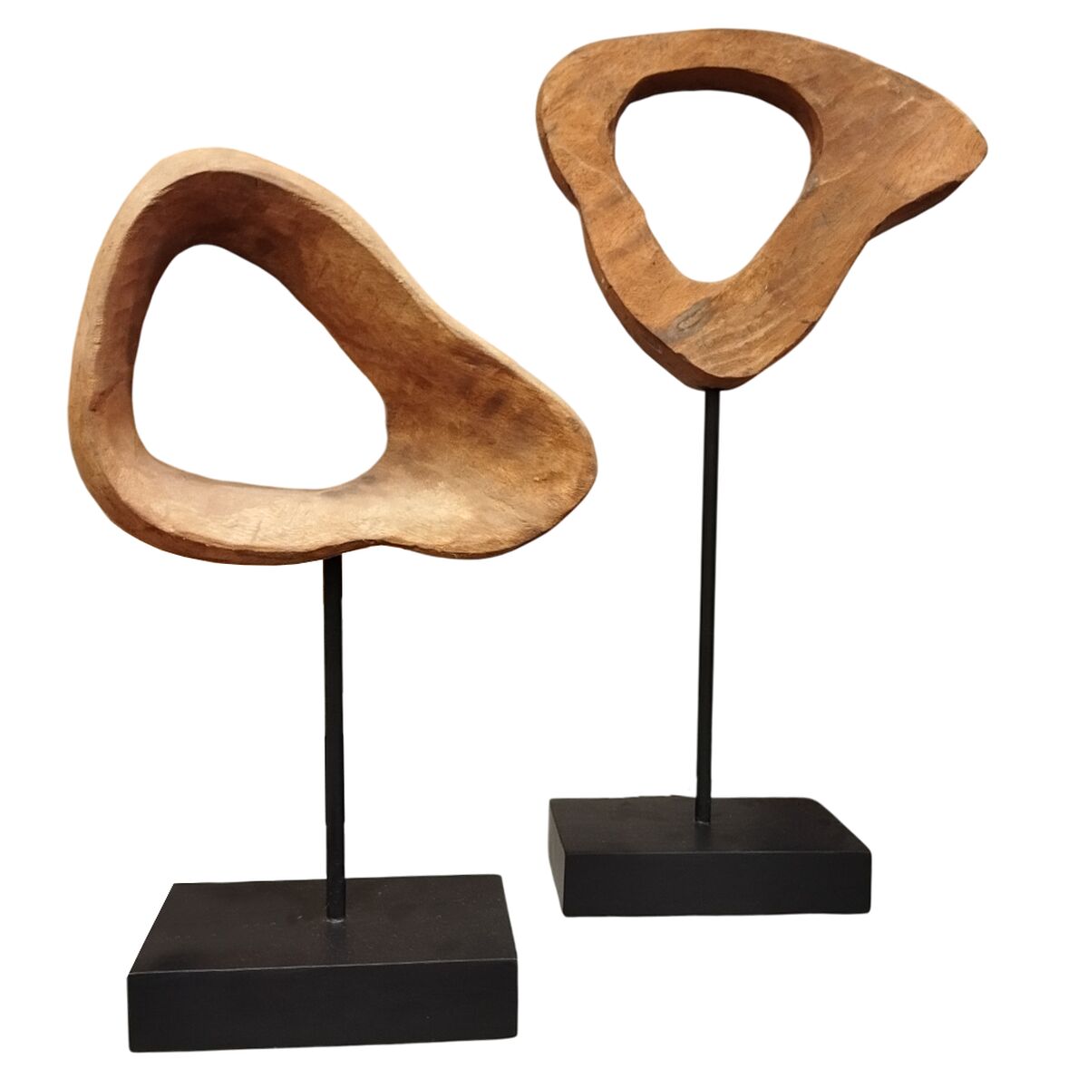 Image secondaire de Figurine Décorative Home ESPRIT Marron Noir Moderne 22 X 9 X 44 CM