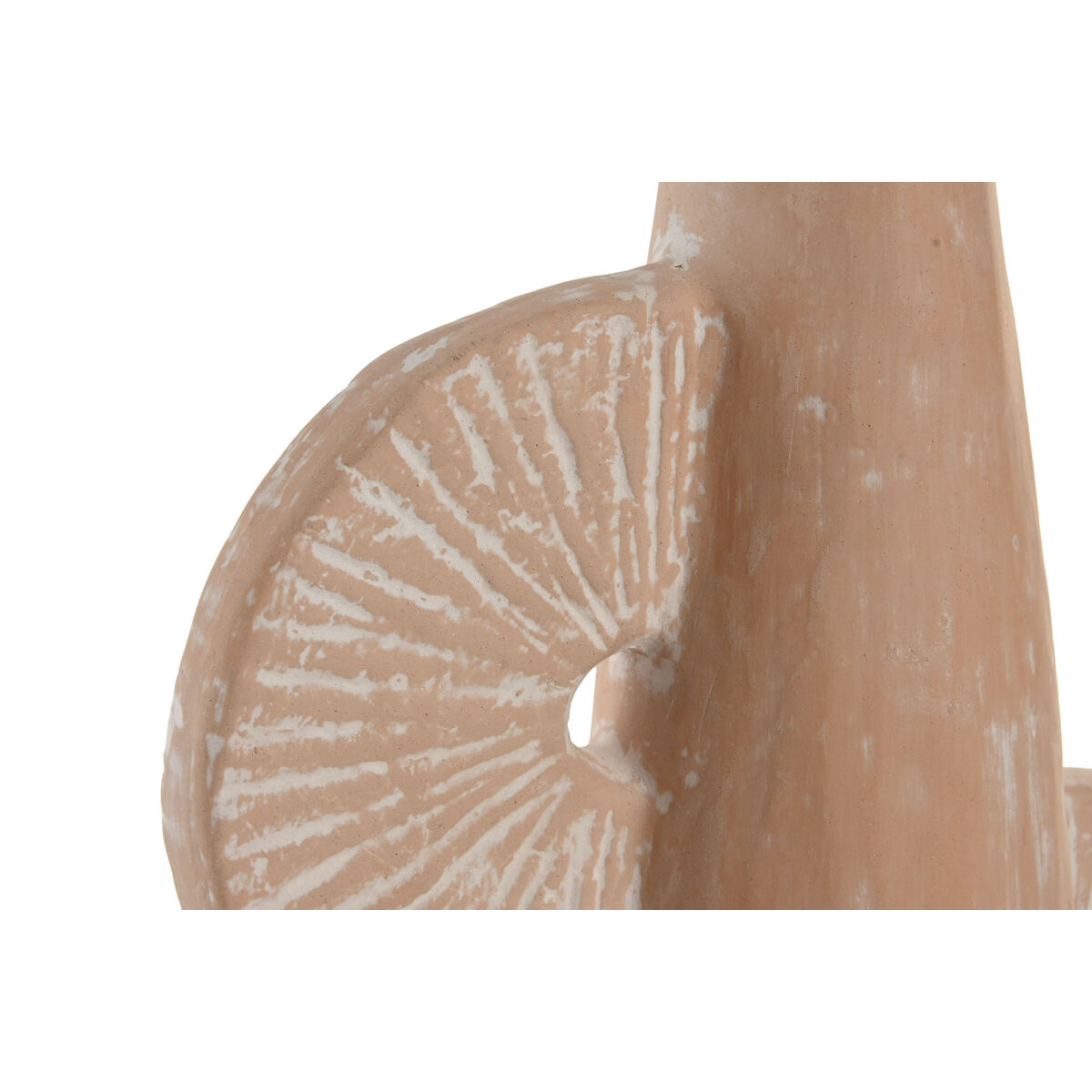Image secondaire de Vase Home ESPRIT Marron Clair Terre cuite Naturel 24 x 12 x 36 cm