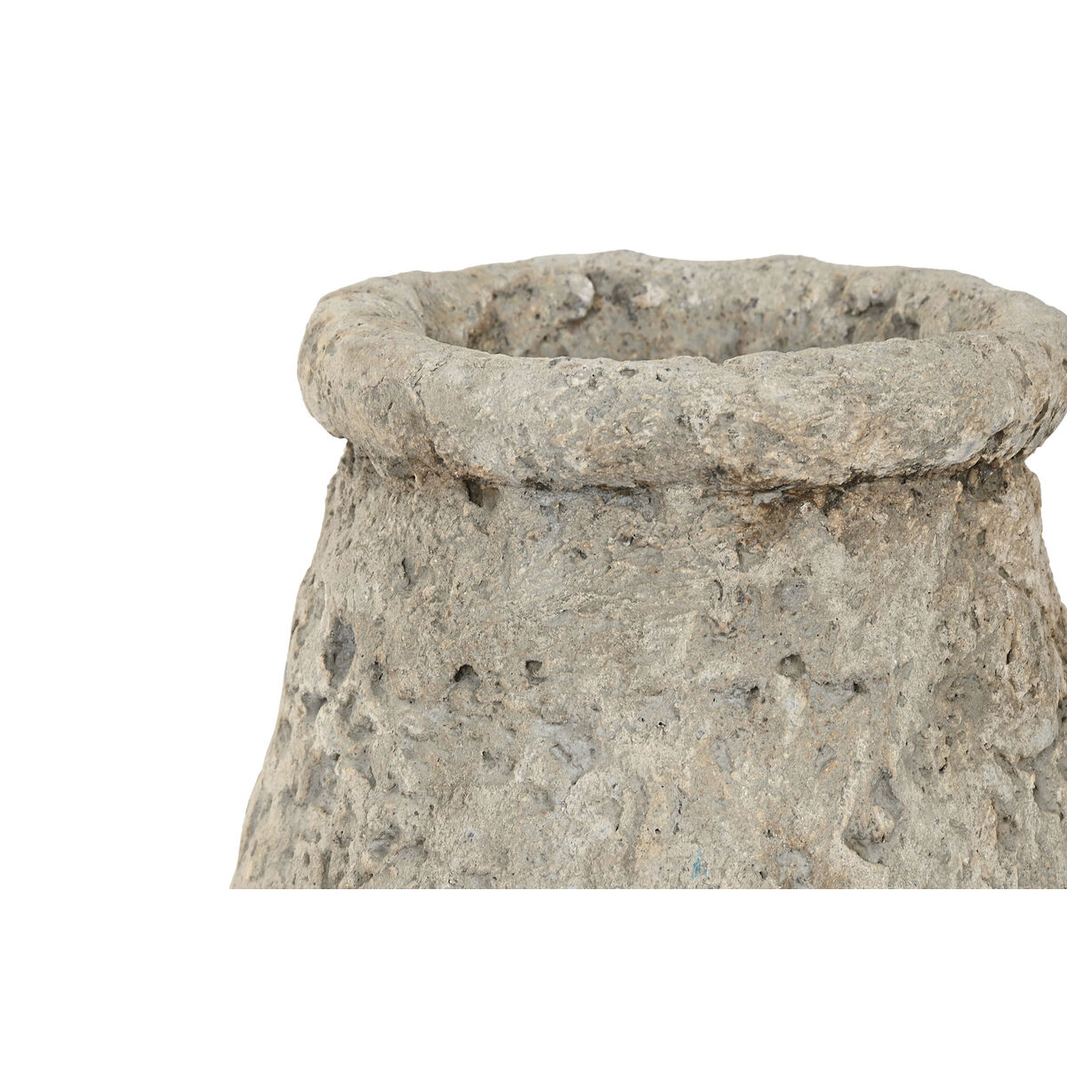 Image secondaire de Vase Home ESPRIT Gris Terre cuite 25 x 25 x 51 cm