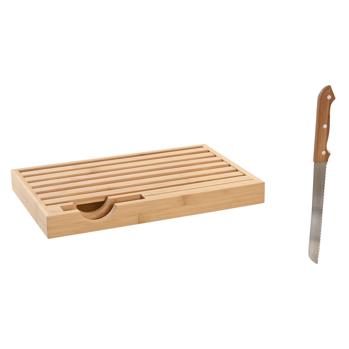 Image secondaire de Planche à découper Home ESPRIT Naturel 38 x 24,5 x 3,8 cm