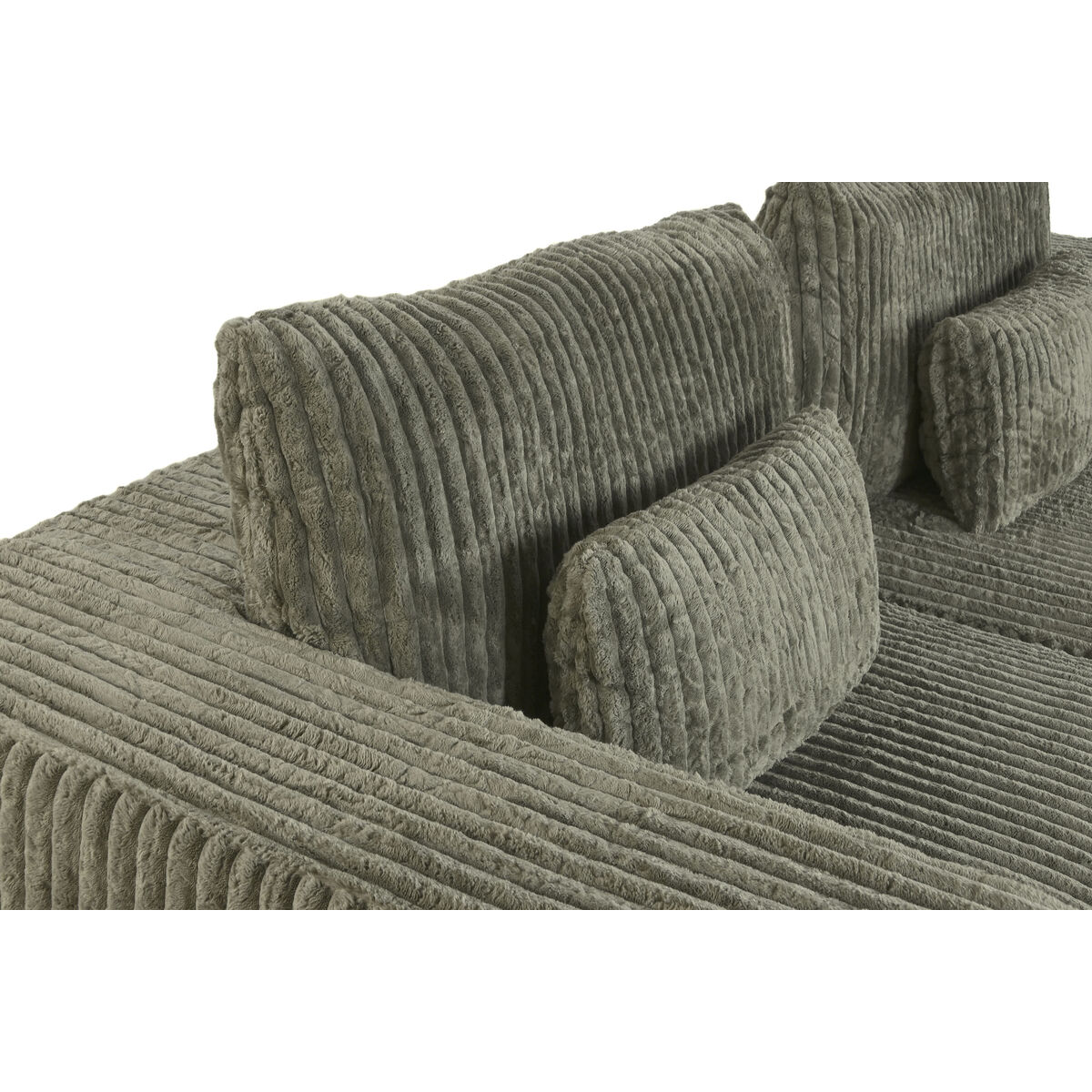 Sofa Home ESPRIT Groen Scandi 220 x 158 x 91 cm