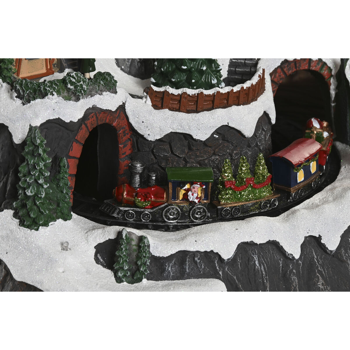 Décorations de Noël Home ESPRIT Multicouleur Musical – Image 4