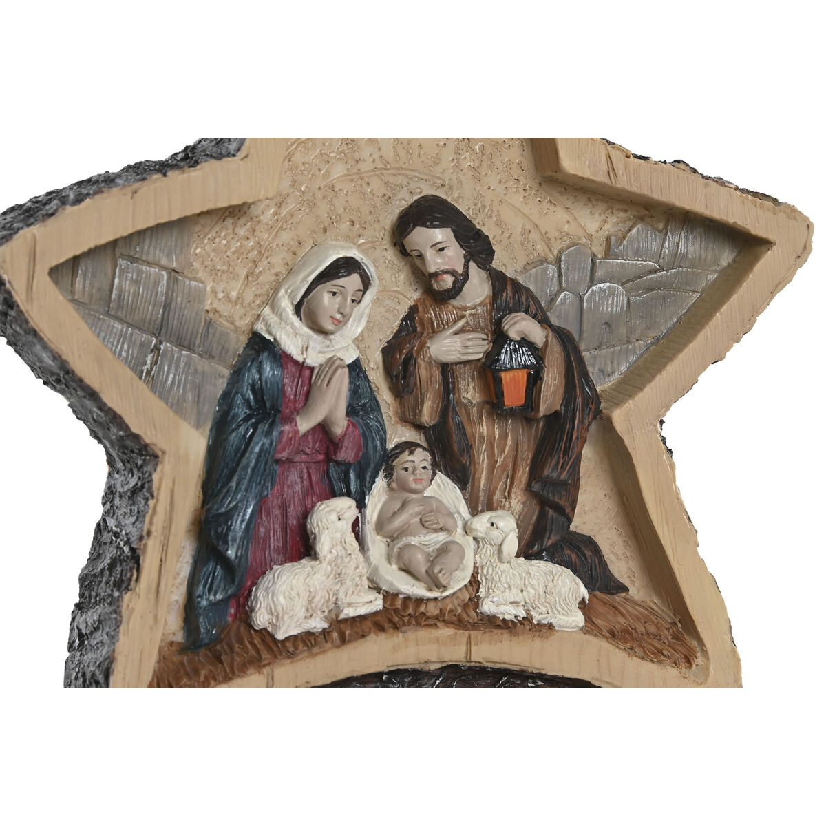 Crèche de Noël Home ESPRIT Multicouleur Résine
