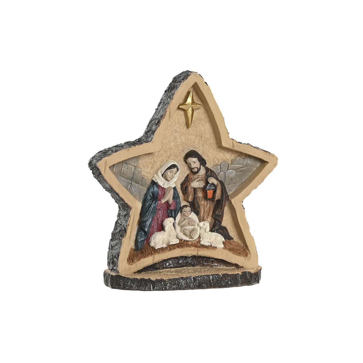 Crèche de Noël Home ESPRIT Multicouleur Résine