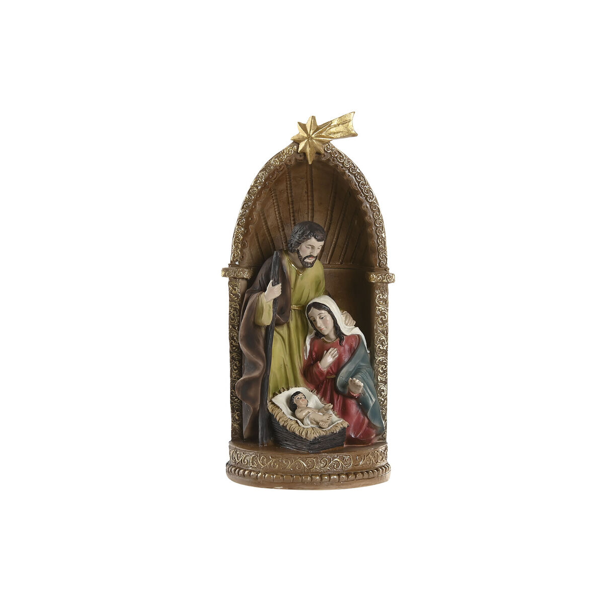 Crèche de Noël Home ESPRIT Multicouleur Résine