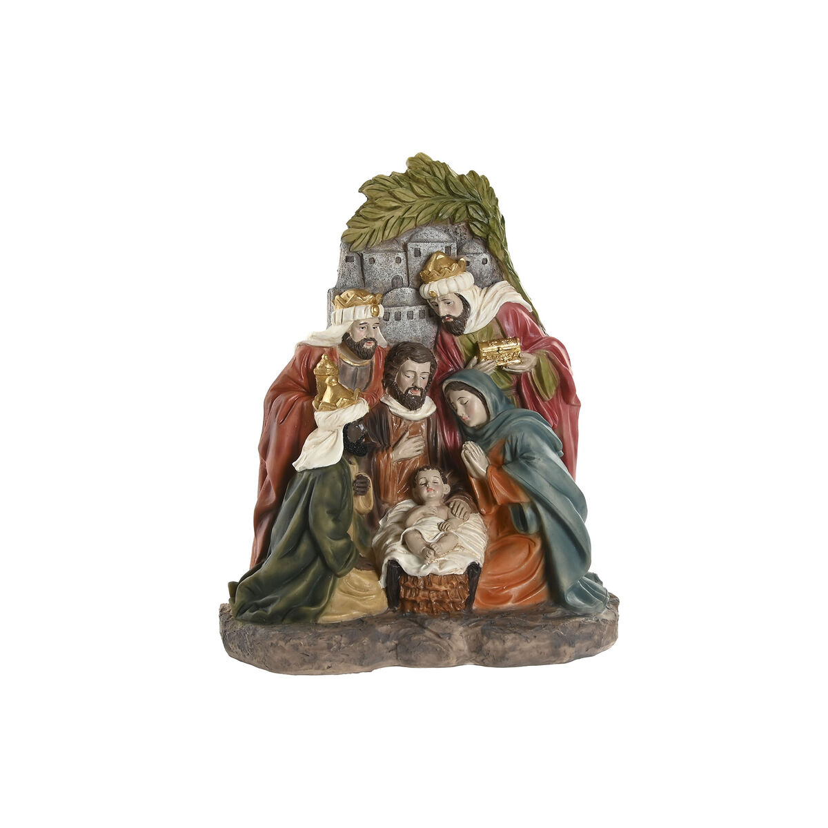 Crèche de Noël Home ESPRIT Multicouleur Résine