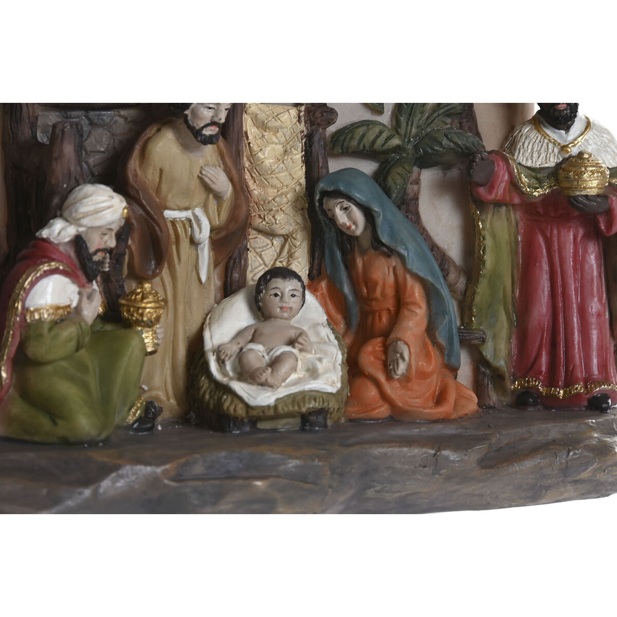 Crèche de Noël Home ESPRIT Multicouleur Résine